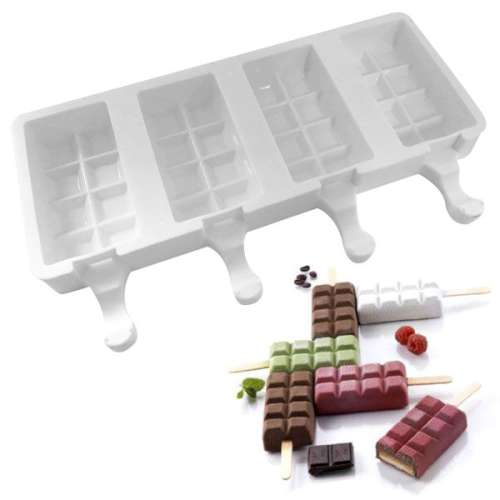 Ice Block / Cube Cakesicle Mould - Click Image to Close
